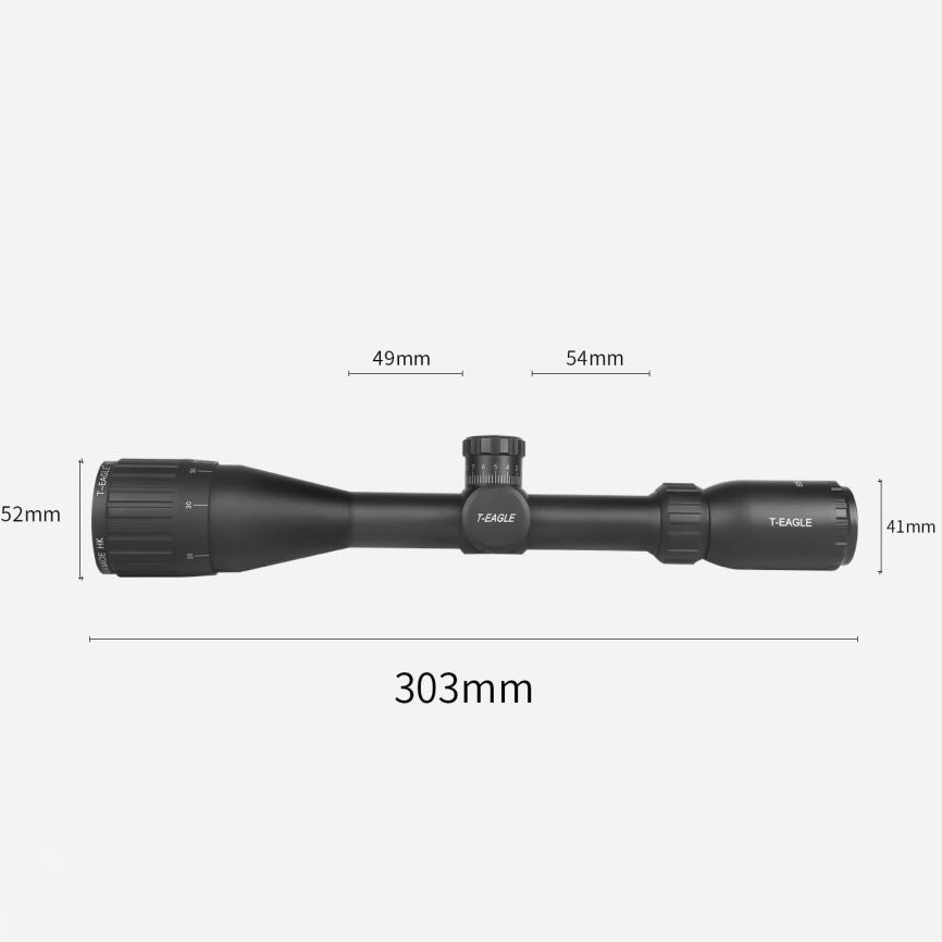 T - Eagle EOS 4 - 16X44 AOE HK Tactical Riflescope - True Vision Tactical - 665871641037