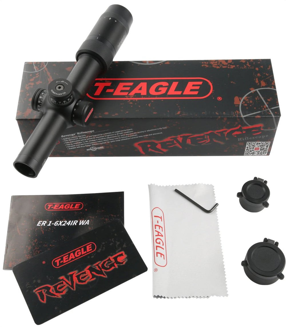 T - Eagle ER 1 - 6X24IR Tactical Optic Sight - True Vision Tactical - ER 1-6X24IR