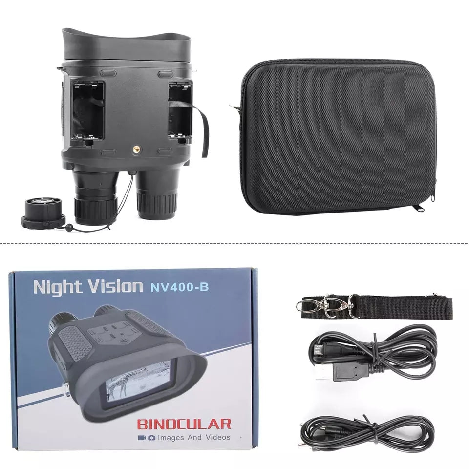 T - EAGLE NV400B 7X31 Infared Digital Hunting Night Vision Binoculars 2.0 LCD - True Vision Tactical - NV400B
