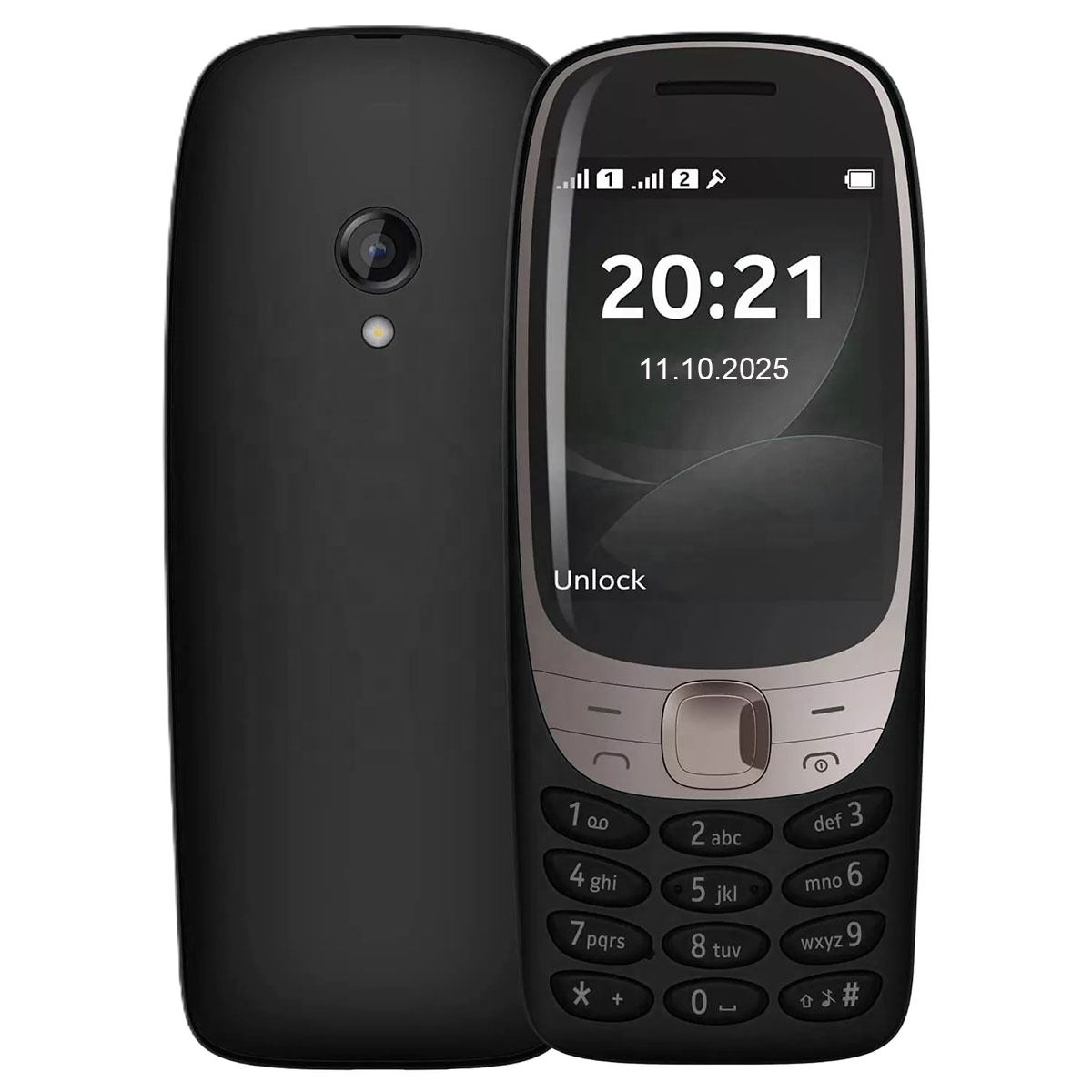 Nokia 6310 4G (Dual SIM, Wireless FM, Bluetooth) Black