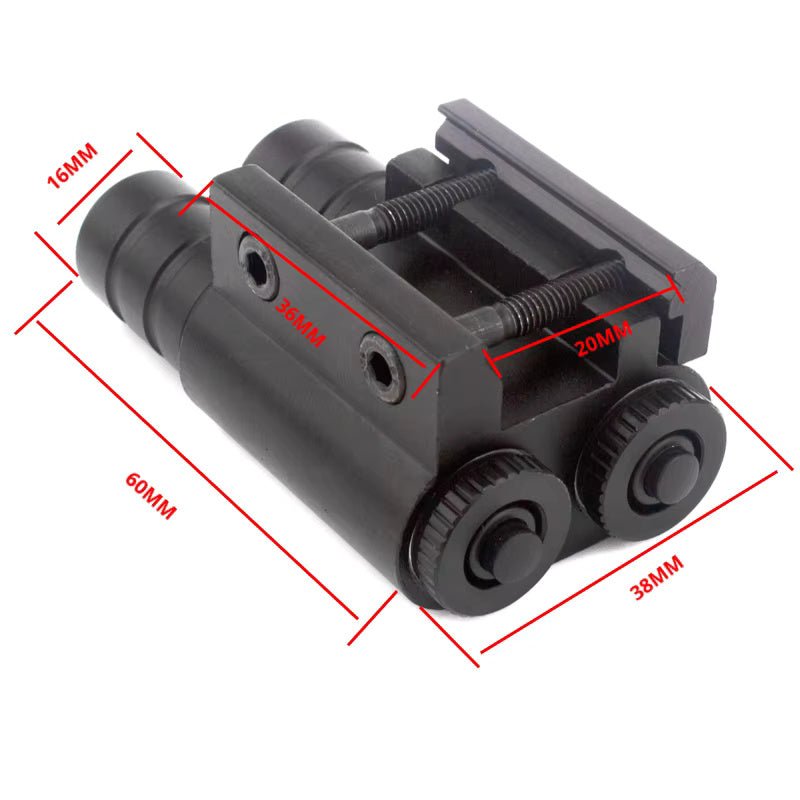 Bosait Blue Dot Laser Sight + LED Flashlight Combo – Bst-20-BF - True Vision Tactical - Bst-20-BF