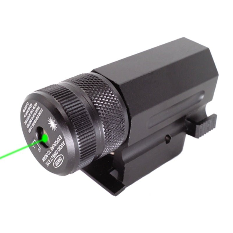 Bosait Changeable-Head Green Laser Sight + LED Flashlight Combo (2 Heads Included) - True Vision Tactical - Bst-12-GLWF