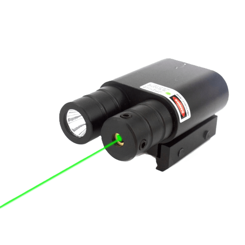 Bosait Green Dot Laser Sight + LED Flashlight Combo – Bst-20-GF - True Vision Tactical - Bst-20-GF