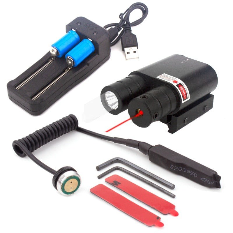 Bosait Red Dot Laser Sight + LED Flashlight Combo – Bst-20-RF - True Vision Tactical - Bst-20-RF