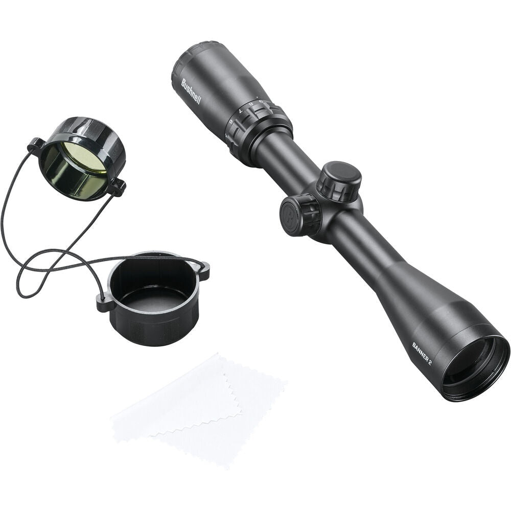Bushnell 3-9x40 Banner 2 Riflescope (Extended Eye Relief, DOA Quick Ballistic Reticle) - True Vision Tactical - RB6394BS11