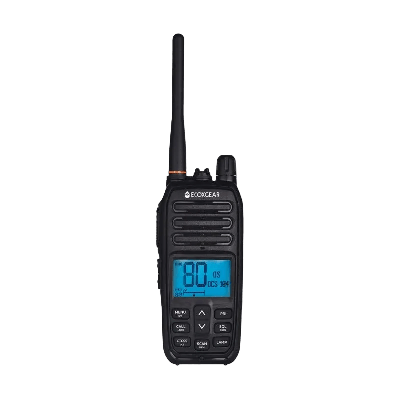 EcoXgear ECOXTALK EXG500 5 - Watt Long Range IP67 Handheld UHF Radio - 17km - True Vision Tactical - ECXG500