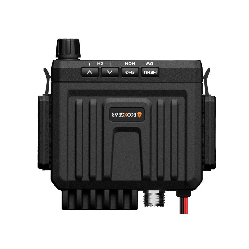EcoXgear EXG1000 5 - Watt Compact Fixed Mount UHF Radio with USB - C Port - True Vision Tactical - ECX1000