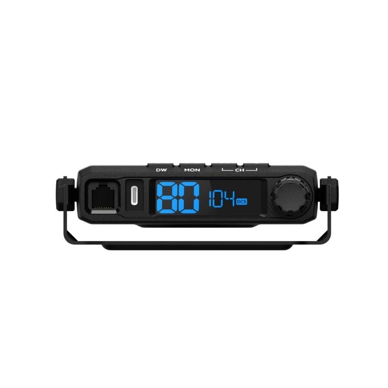 EcoXgear EXG1000 5 - Watt Compact Fixed Mount UHF Radio with USB - C Port - True Vision Tactical - ECX1000