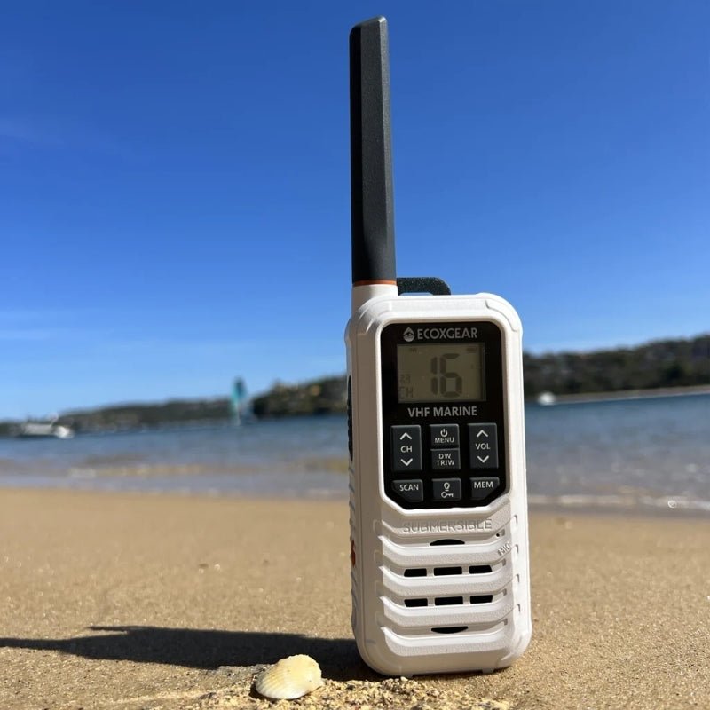 EcoXgear EXM300 3 - Watt IP67 VHF Marine Handheld Radio - True Vision Tactical - ECXM300