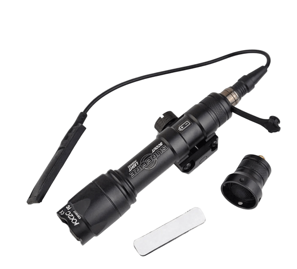Element M600C Tactical SF LED Flashlights With 20mm Rail Mount - True Vision Tactical - EX072X-BK