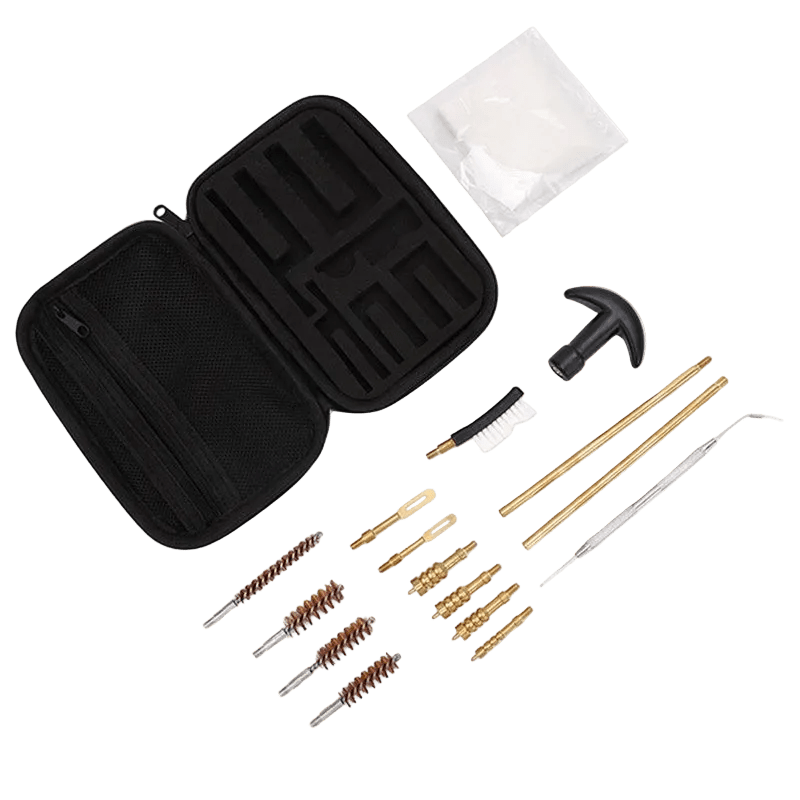 FOCUS 16pc Universal Gun Cleaning Kit - True Vision Tactical - QS019B