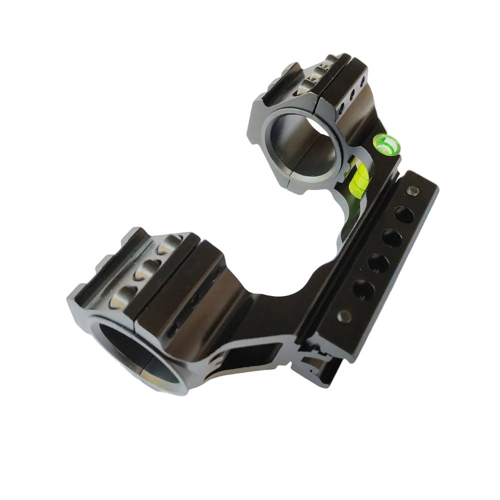 FOCUS 25.4mm / 30mm Scope Mount with Bubble Level for 11mm / 20mm Rail - True Vision Tactical - B3009B
