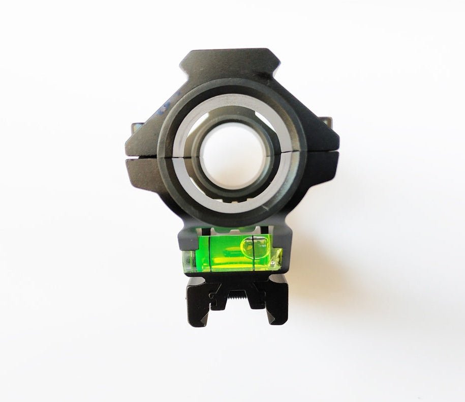 FOCUS 25.4mm / 30mm Scope Mount with Bubble Level for 11mm / 20mm Rail - True Vision Tactical - B3009B