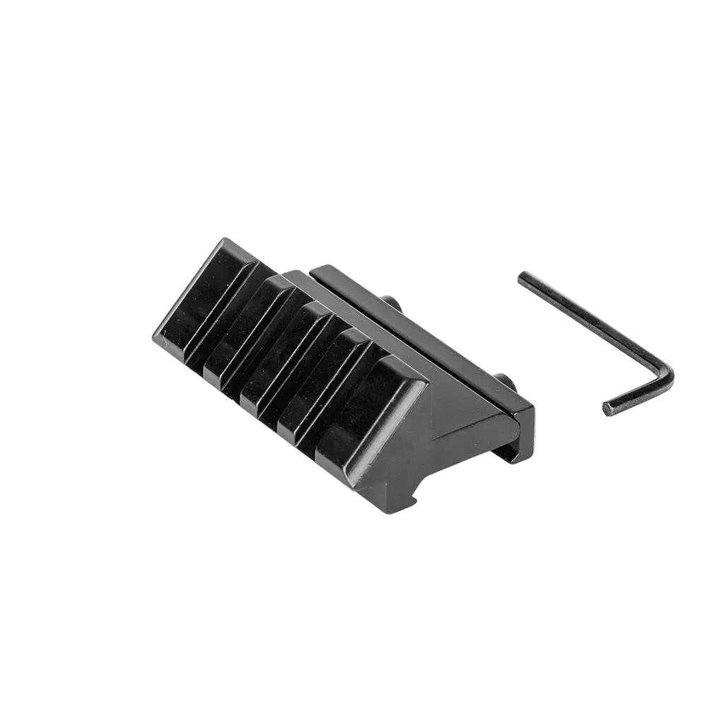 FOCUS 4 Slot Picatinny 45 Degree Offset Rail Mount - True Vision Tactical - R0033