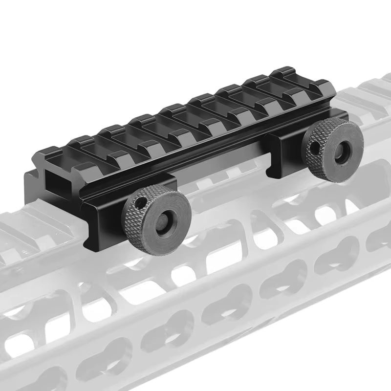 FOCUS Medium 8-Slot Picatinny Riser Mount - True Vision Tactical - R0016
