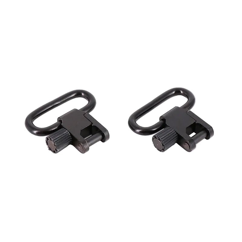 Focus Quick-Detach Sling Swivel Stud 0.826" Barrel Band Set With 1" Loops & Wood Screw - True Vision Tactical - BD04A