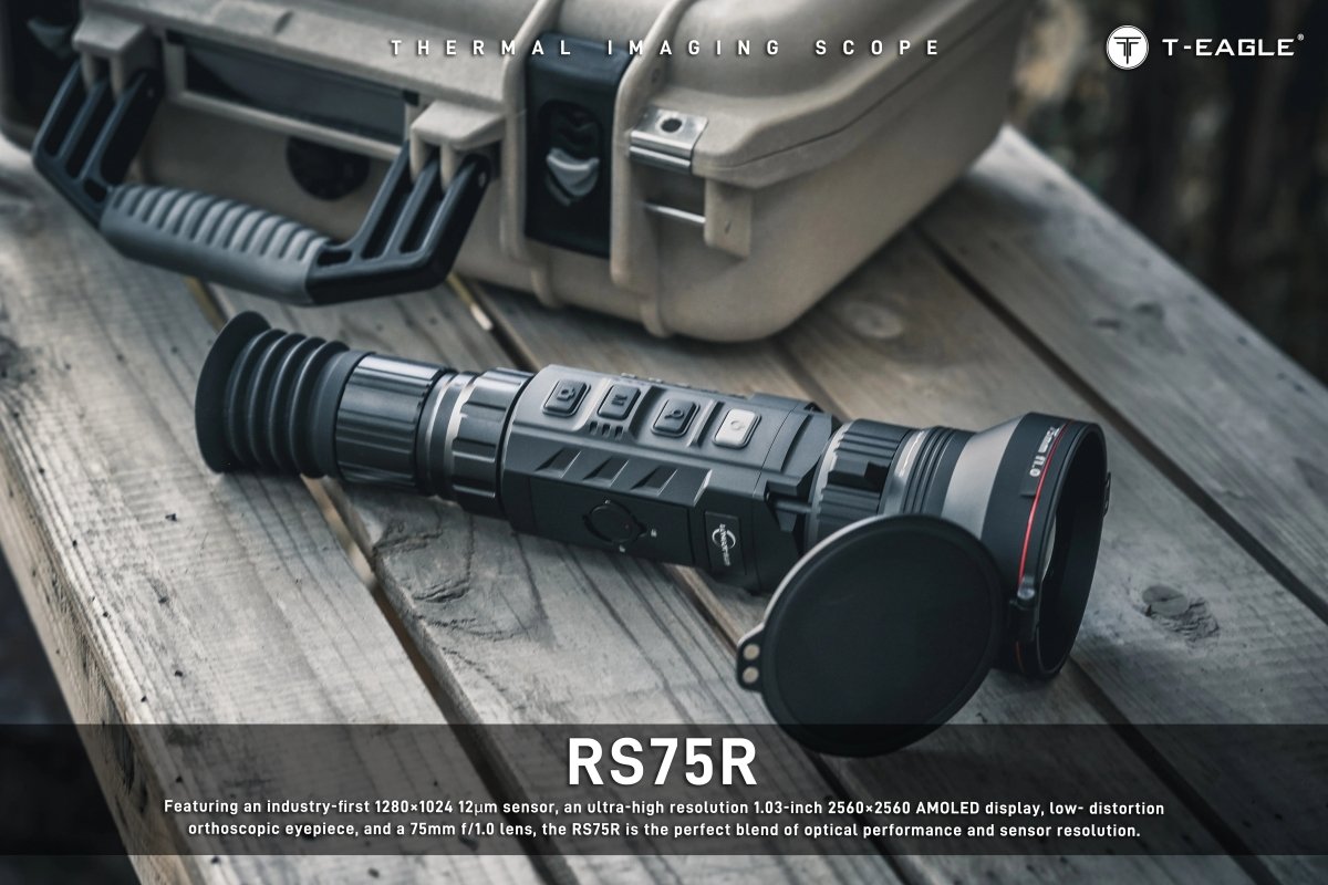 LONGOT R Series Thermal Imaging Scope RS75 - LRF - True Vision Tactical - RS75-LRF