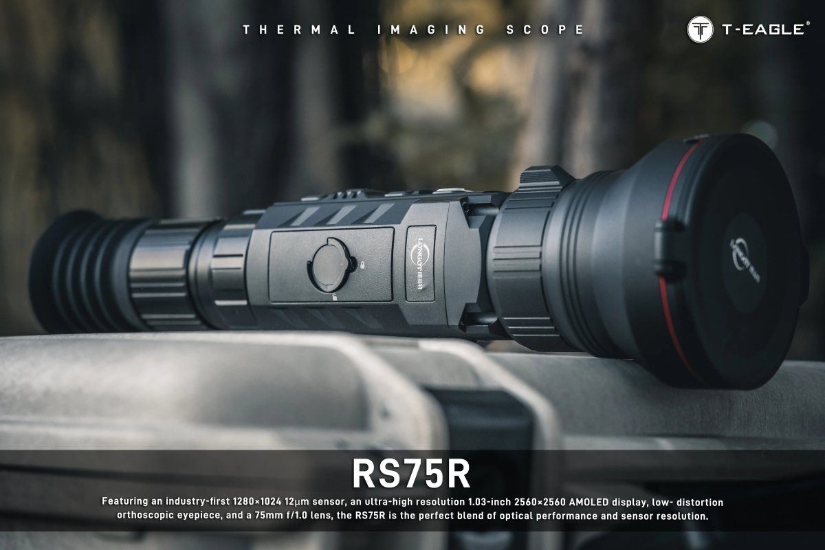 LONGOT R Series Thermal Imaging Scope RS75 - LRF - True Vision Tactical - RS75-LRF