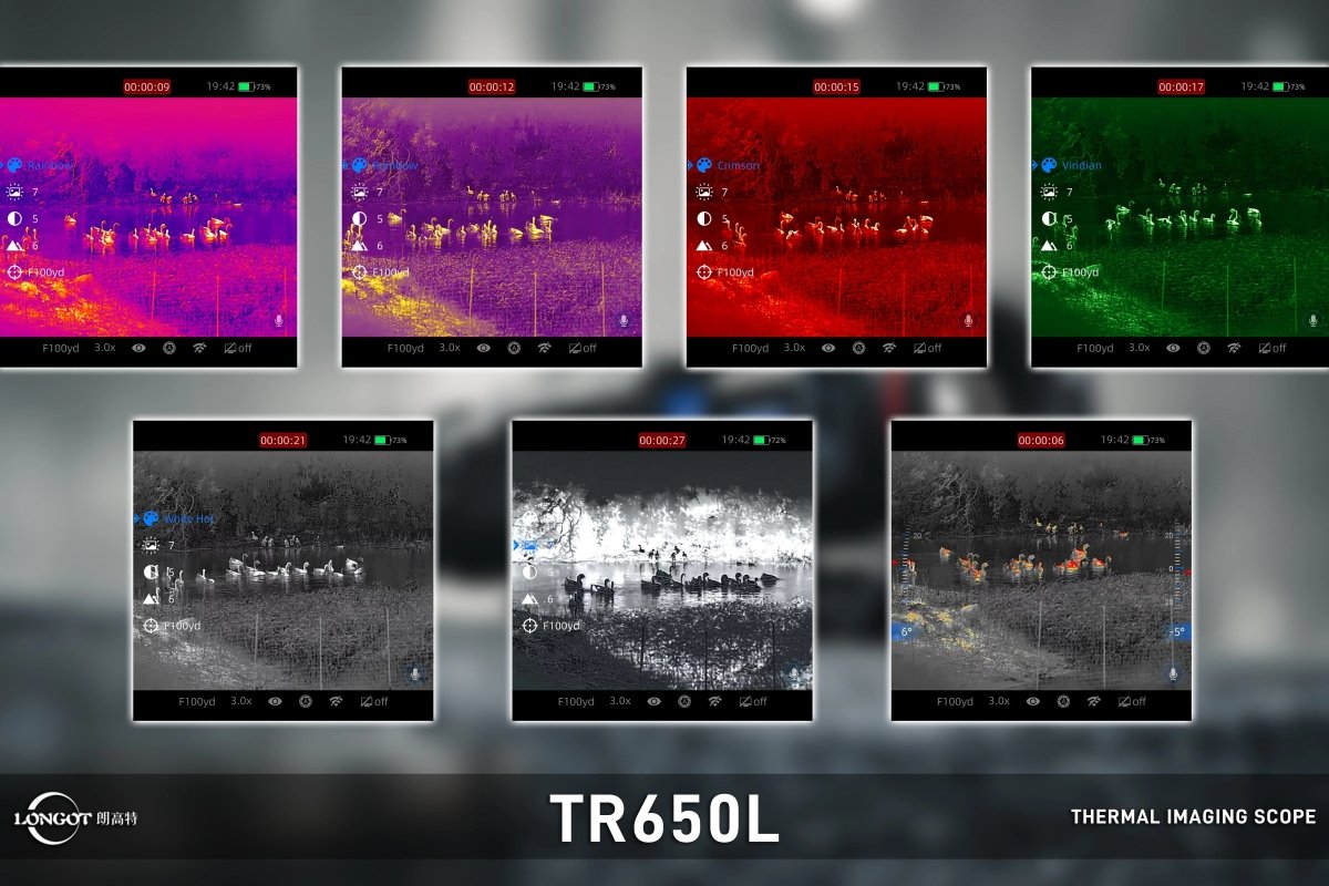 LONGOT TR Series Thermal Imaging Scope TR650LRF - True Vision Tactical - TR650LRF
