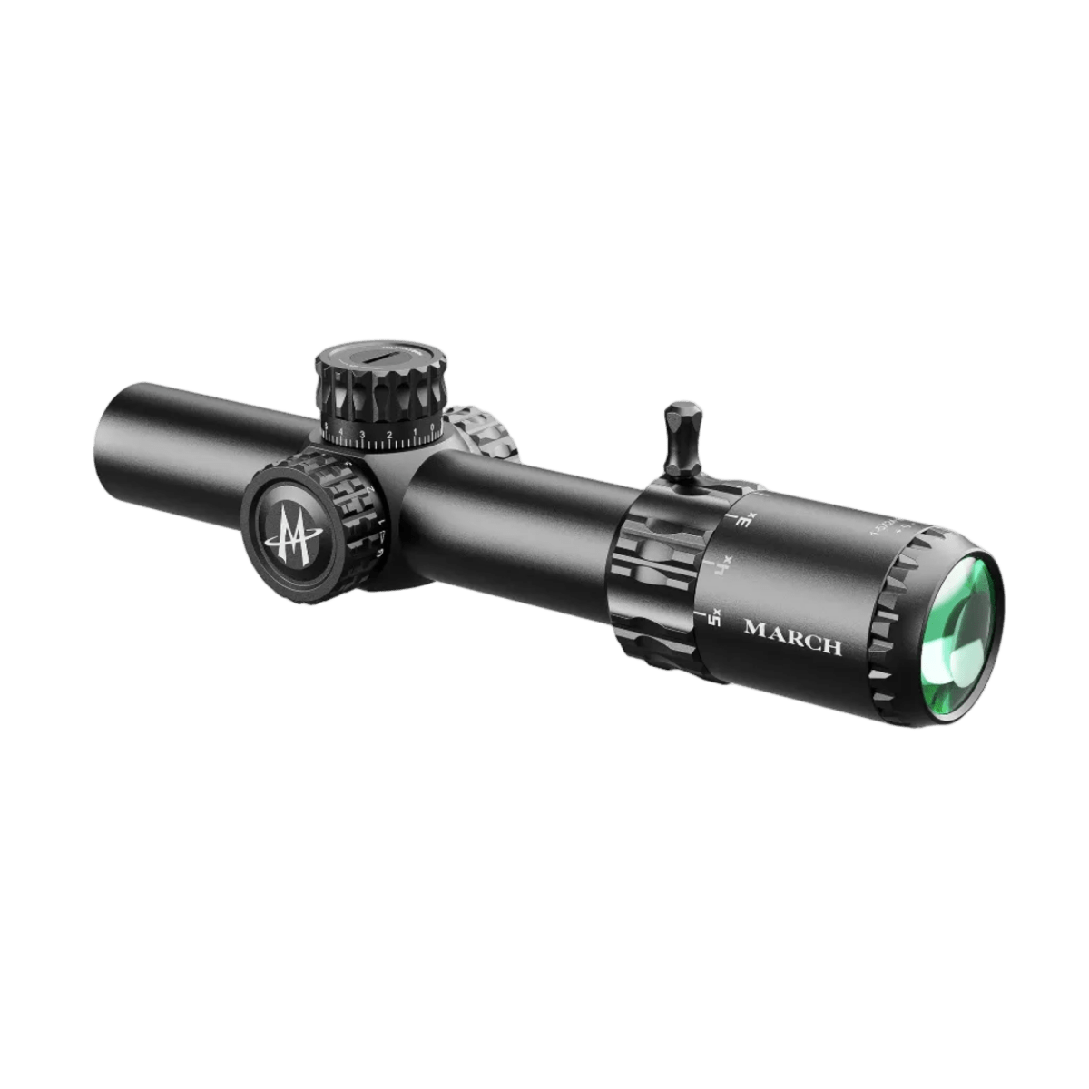 March HT 1-5X24 IR Compact Long Range Riflescope - True Vision Tactical - HT1-5X24 IR