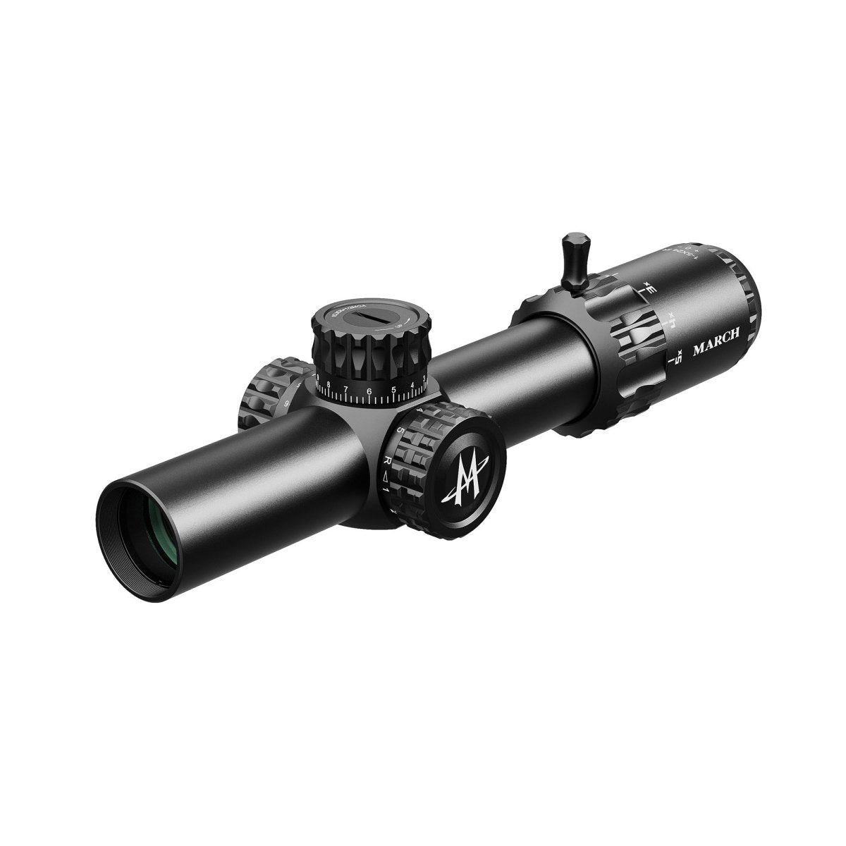 March HT 1-5X24 IR Compact Long Range Riflescope - True Vision Tactical - HT1-5X24 IR