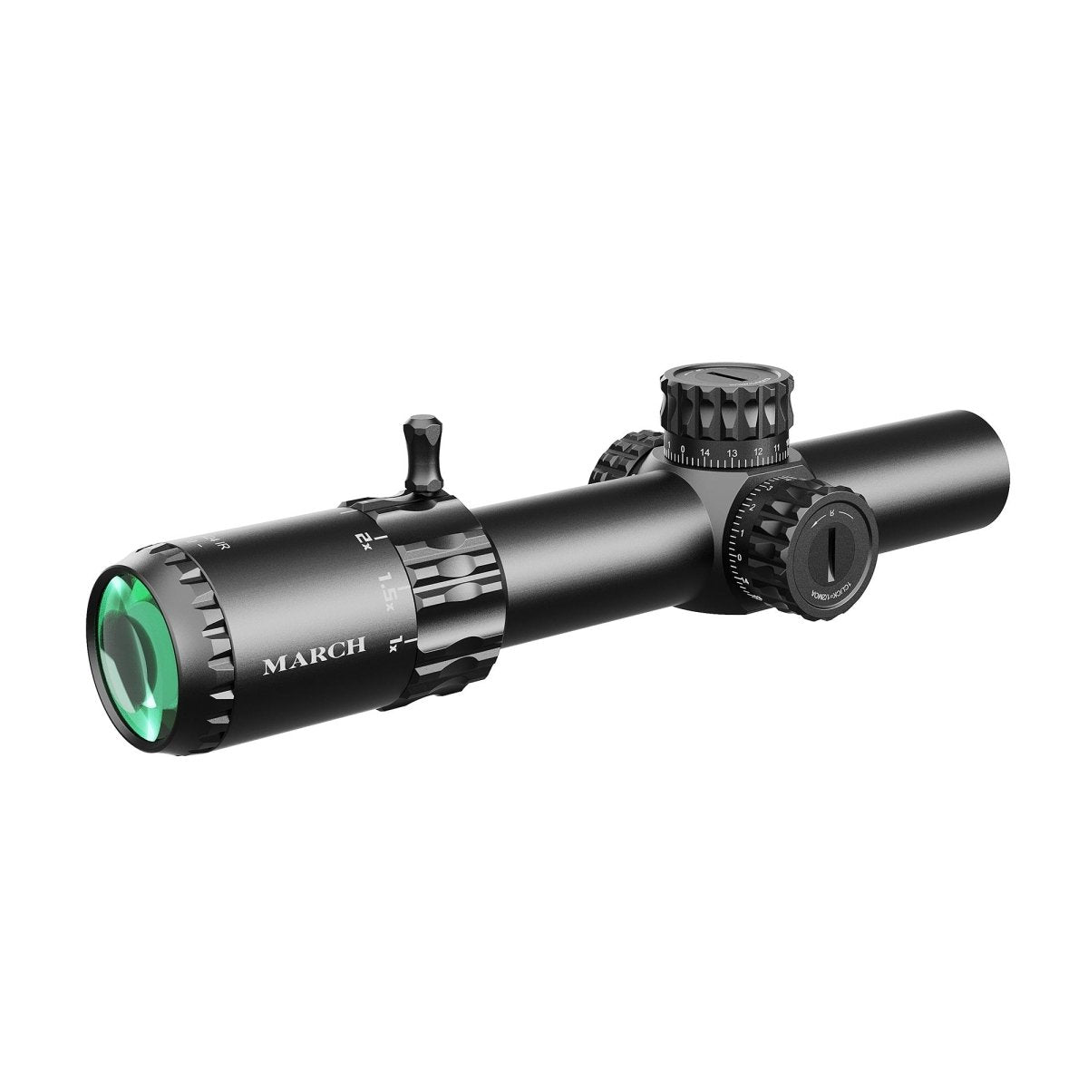 March HT 1-5X24 IR Compact Long Range Riflescope - True Vision Tactical - HT1-5X24 IR