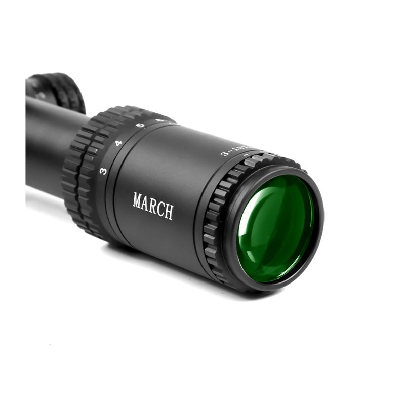 MARCH SK 3-15X44IR FFP IR Long-Range Riflescope - True Vision Tactical - MARCH SK 3-15X44IR FFP IR