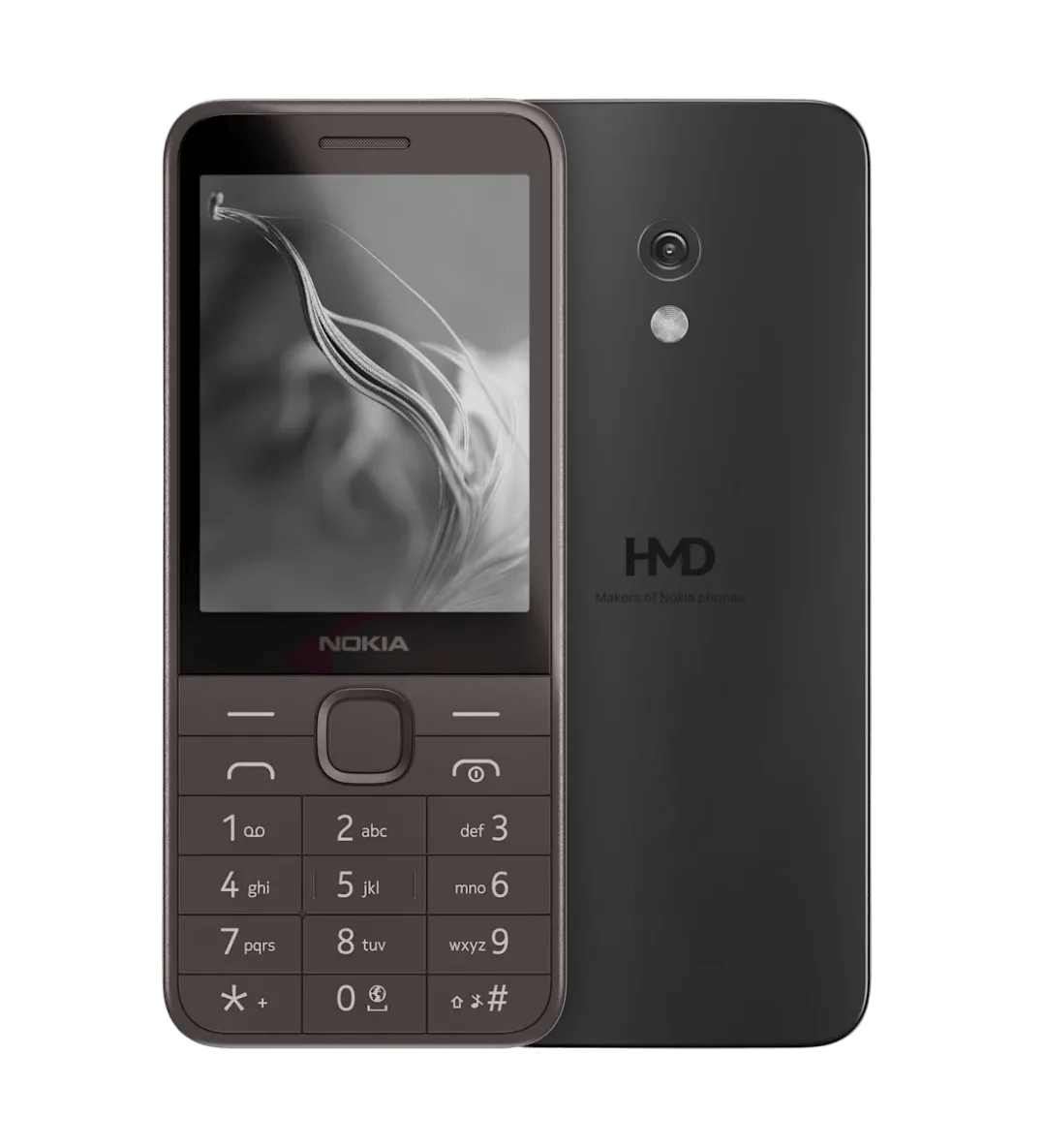 Nokia 235 4G All - New Keypad Phone with Dual SIM - Black - True Vision Tactical - N235BK