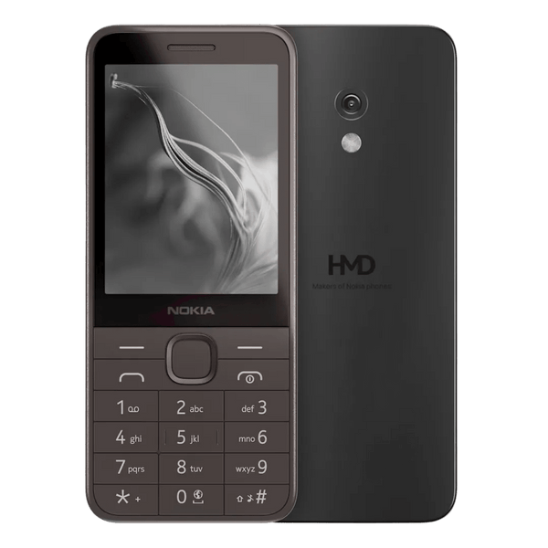 Nokia 235 4G Keypad Phone Dual SIM - Sleek Black Design