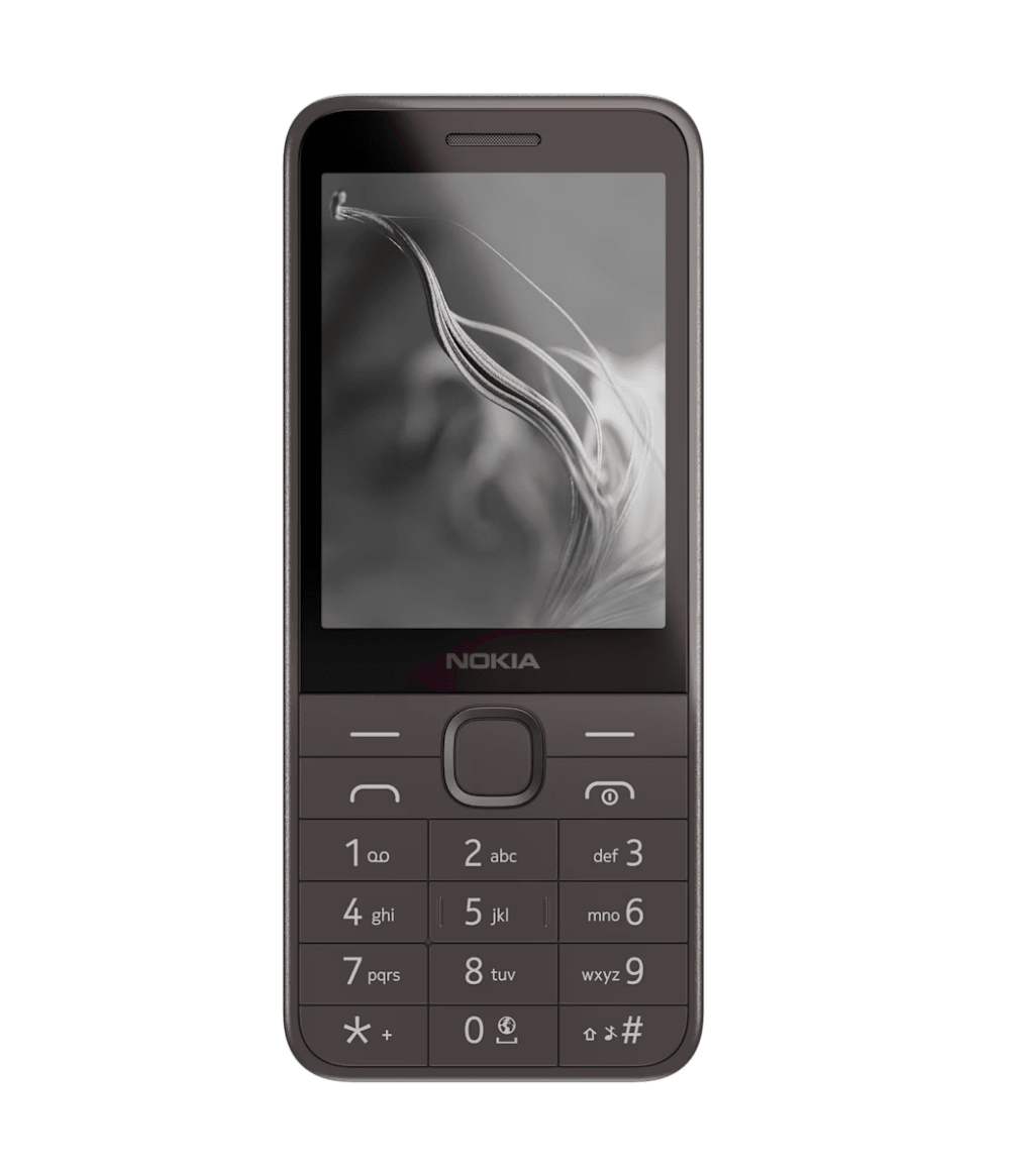 Nokia 235 4G All - New Keypad Phone with Dual SIM - Black - True Vision Tactical - N235BK