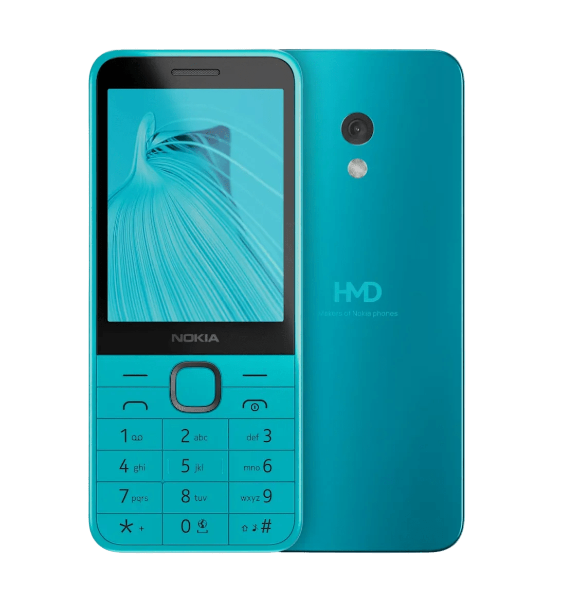 Nokia 235 4G All - New Keypad Phone with Dual SIM - Blue - True Vision Tactical - N235BL