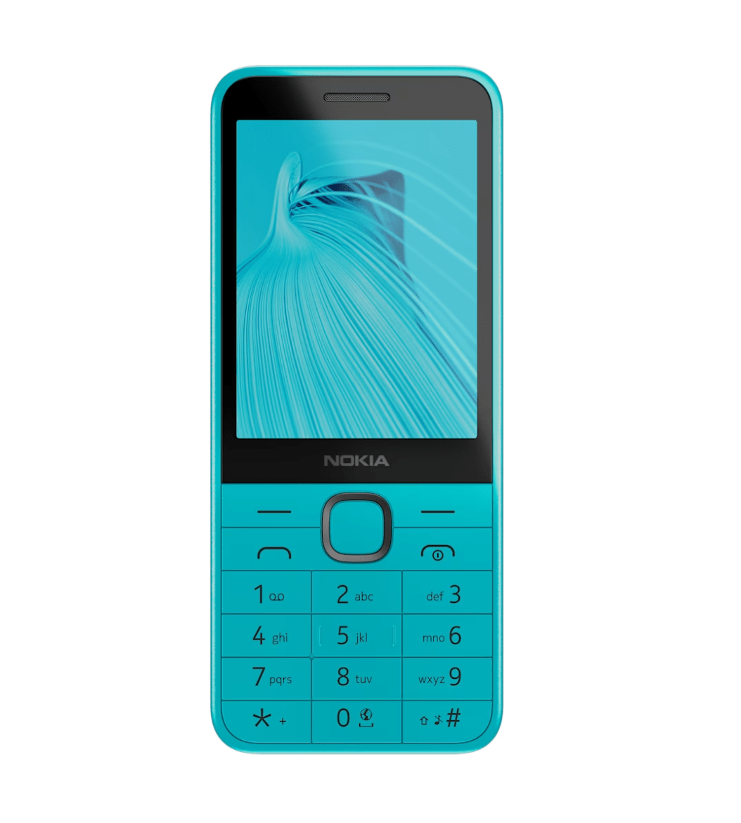 Nokia 235 4G All - New Keypad Phone with Dual SIM - Blue - True Vision Tactical - N235BL