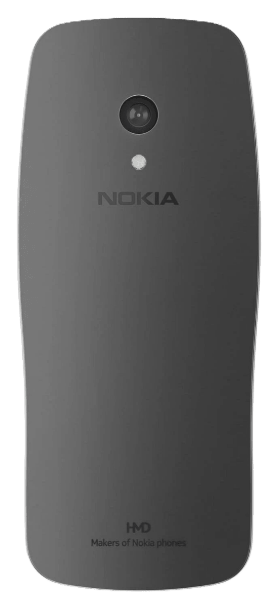 Nokia 3210 4G All-New Classic Keypad Phone with Dual Sim - Grunge Black - True Vision Tactical - N3210GB