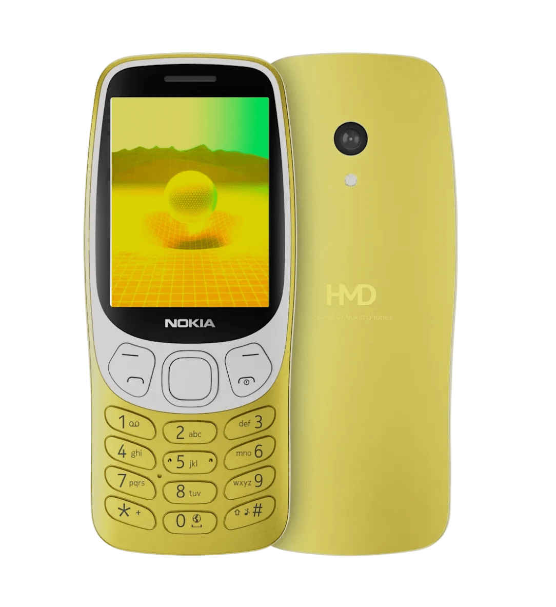 Nokia 3210 4G All - New Classic Keypad Phone with Dual Sim - Y2K Gold - True Vision Tactical - N3210Y2KG