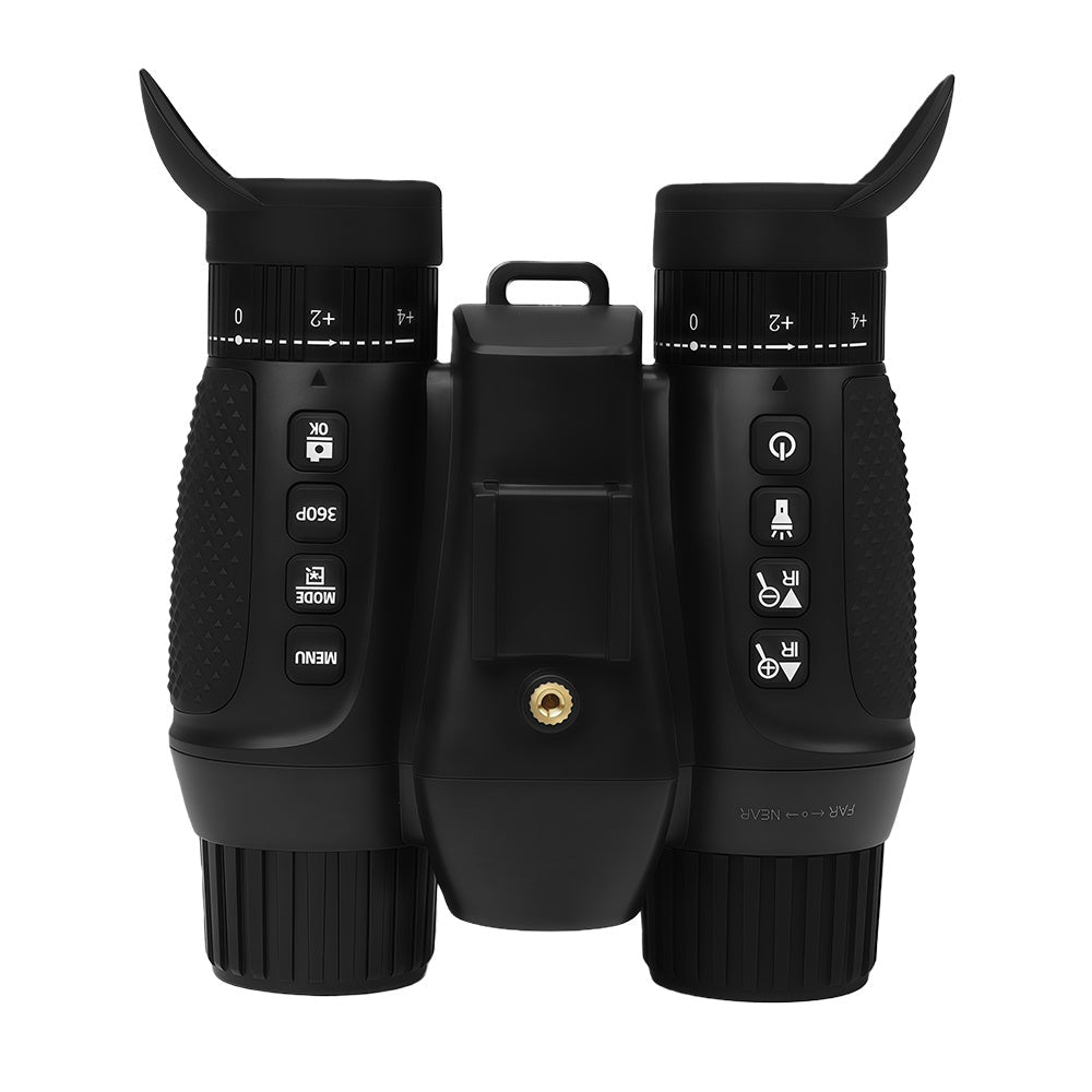 NV8100 HD 4K Dual-Screen Naked‑Eye 3D Night Vision Binoculars with Head Mount - True Vision Tactical - NV8100
