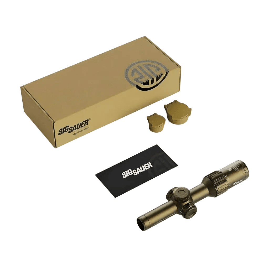 Sig Sauer TANGO 1 - 6x24mm Riflescope Tan - True Vision Tactical - SIG1-6TAN