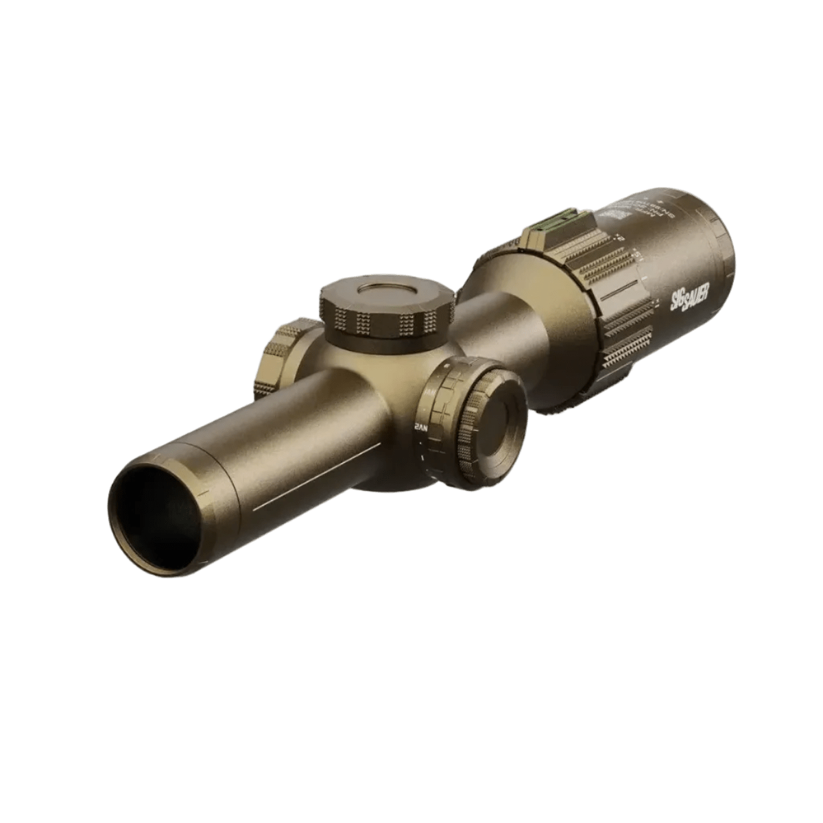 Sig Sauer TANGO 1 - 6x24mm Riflescope Tan - True Vision Tactical - SIG1-6TAN