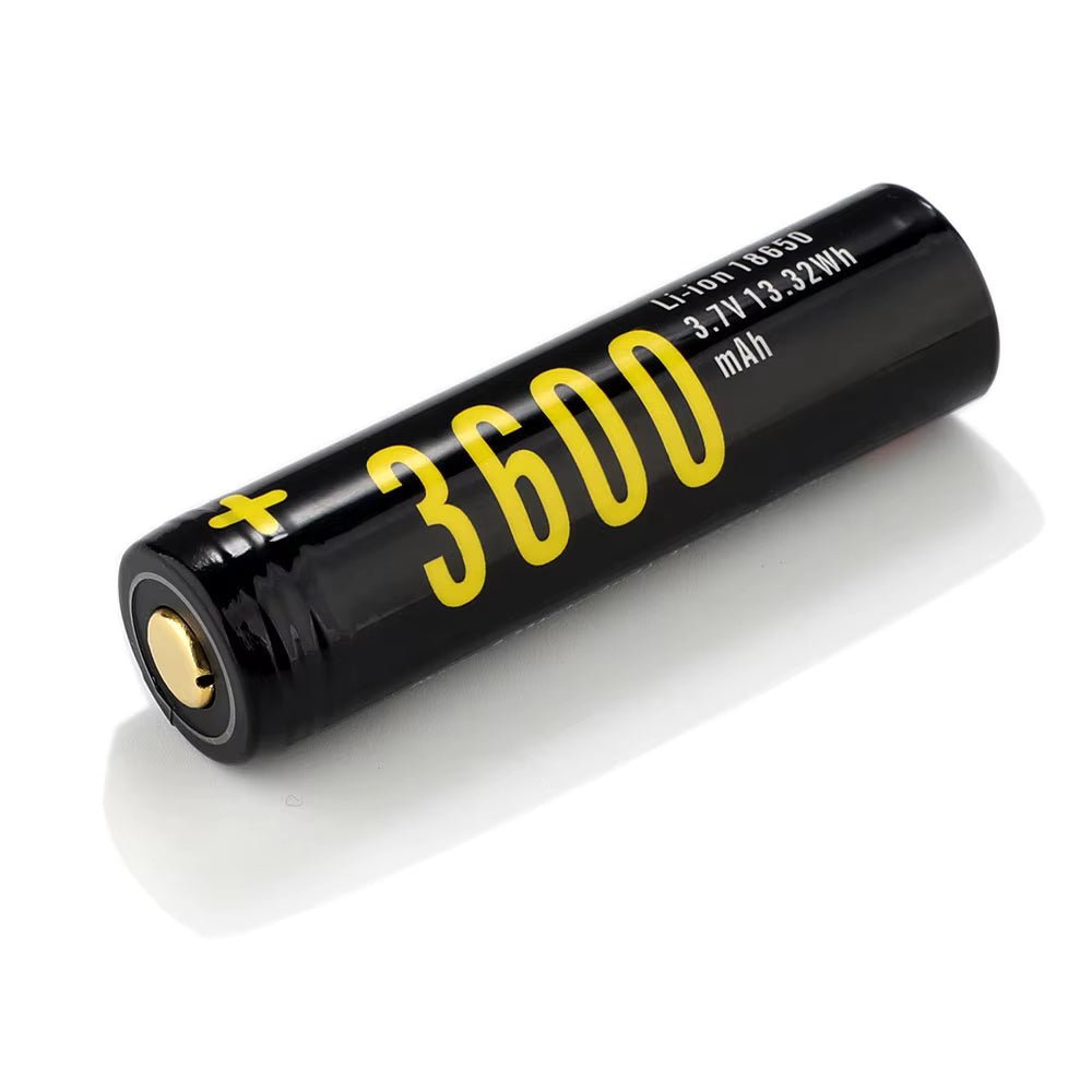 Soshine 18650 Li - ion Rechargeable Battery 3.7V 3600mAh - 2 Pack - True Vision Tactical - 18650P-3.7-3600