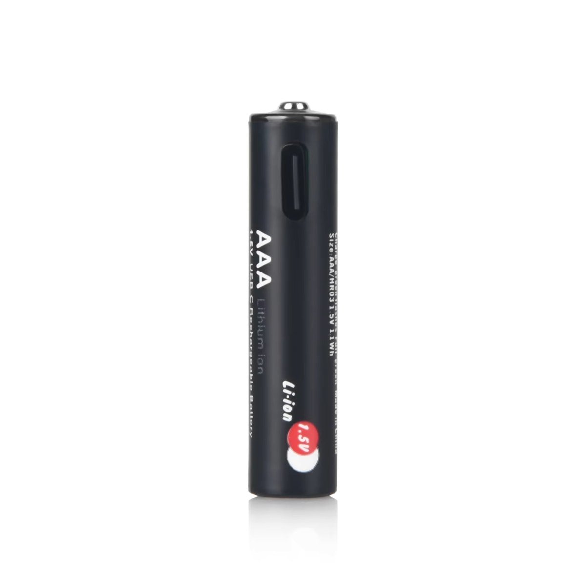 Soshine AAA Li - Ion USB - C Rechargeable Battery 1.5V 1100mWh - 4 Pack - True Vision Tactical - AAAUSB-1.5-1100