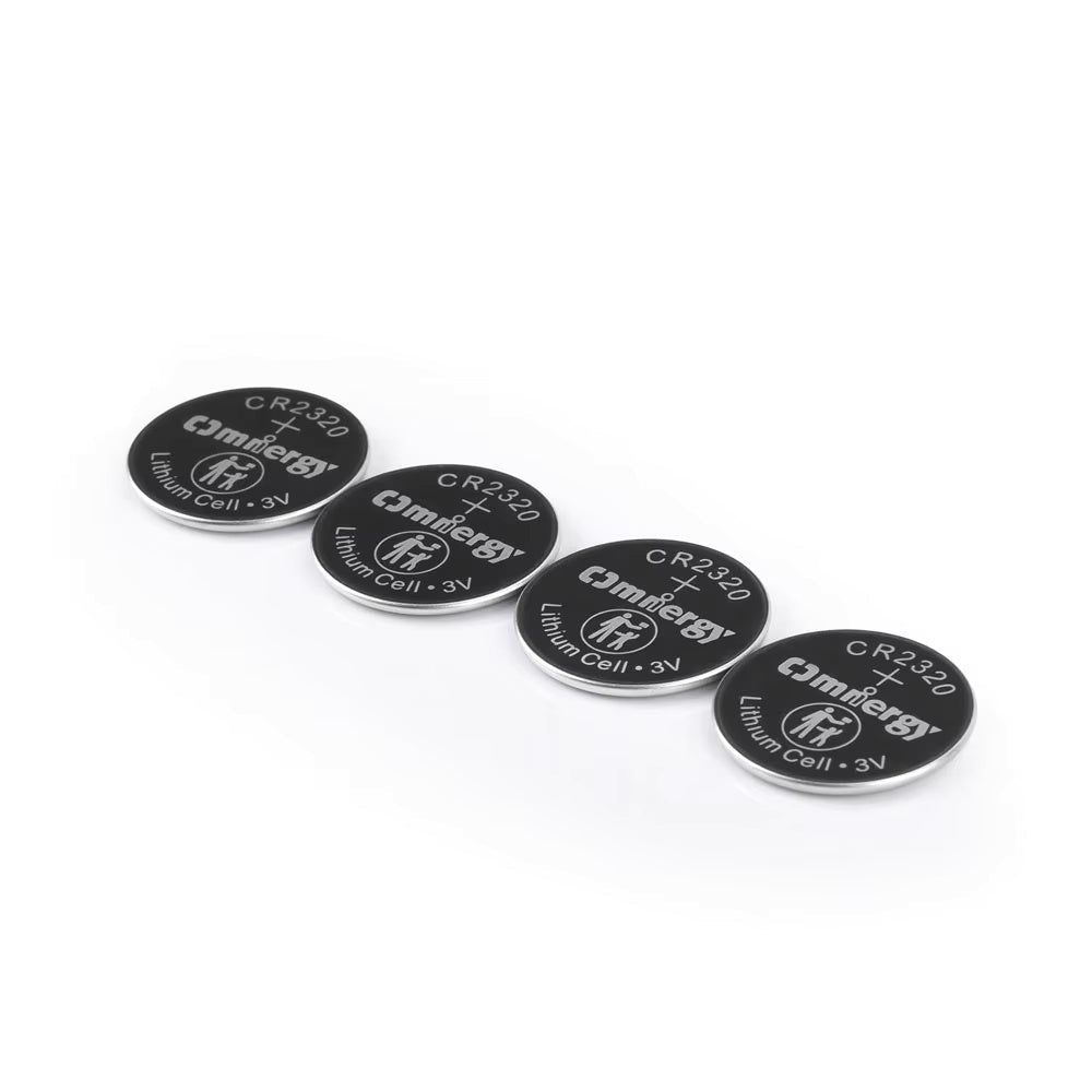 Soshine CR2320 Lithium Coin Cell Button Battery 3V - 4 Pack - True Vision Tactical - CR2320