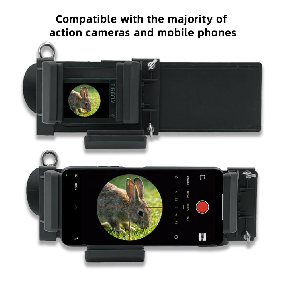 Starpheye 4K “Side Shot” Camera Adapter for Recording Through Your Optic (25.4/30/35mm) - True Vision Tactical - S1
