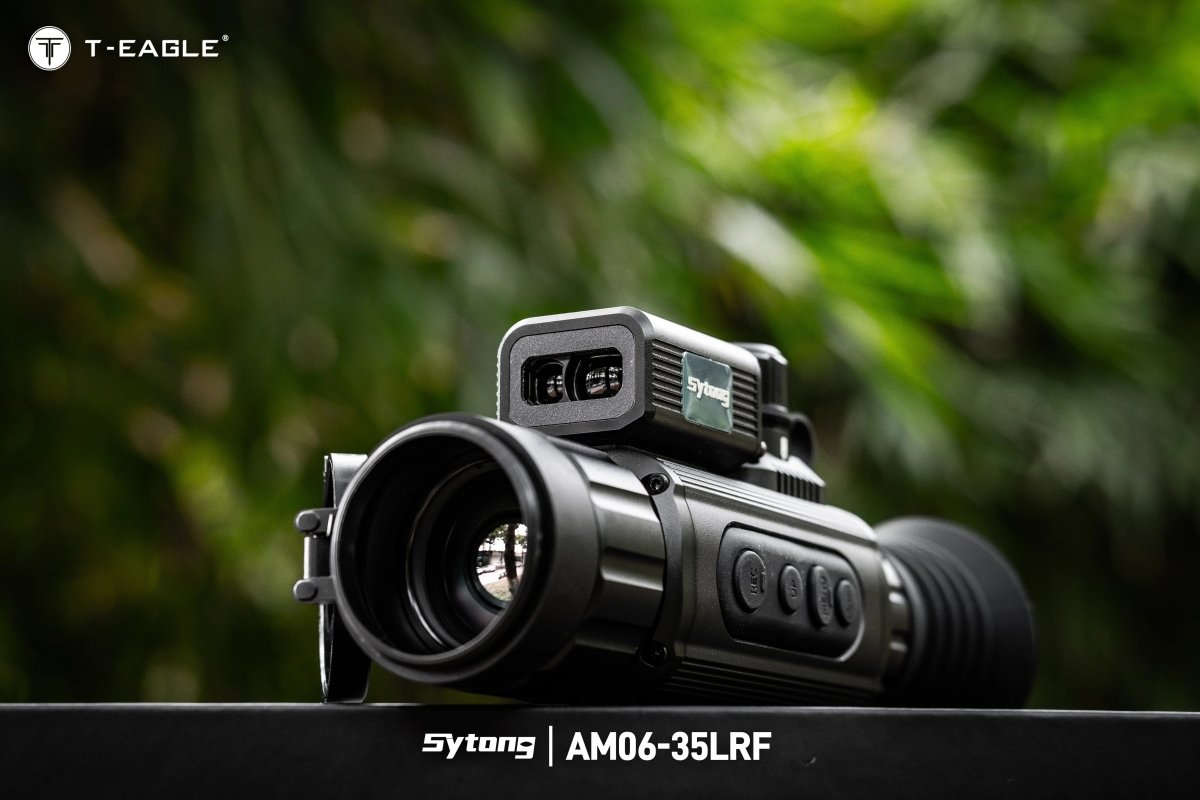 Sytong AM06 - 35LRF Thermal Imaging Scope With Laser Range Finder - True Vision Tactical - AM06-35LRF