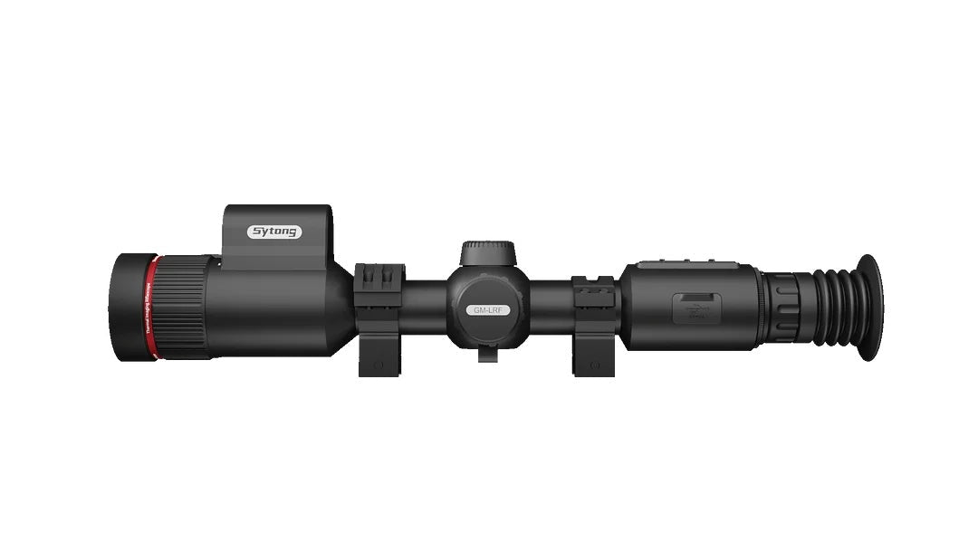 Sytong GM06 - 50LRF Thermal Rifle Scope with Laser Range Finder and Ballistics - True Vision Tactical - GM06-50LRF