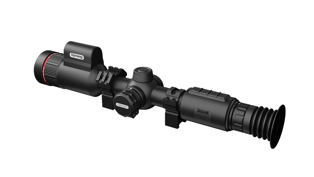 Sytong GM06 - 50LRF Thermal Rifle Scope with Laser Range Finder and Ballistics - True Vision Tactical - GM06-50LRF