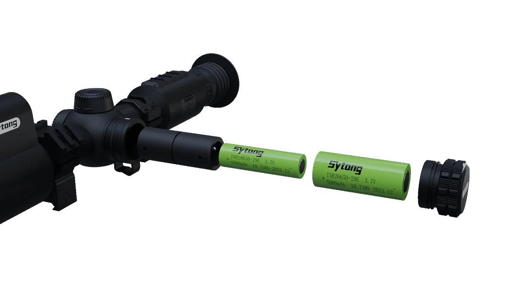 Sytong GM06 - 50LRF Thermal Rifle Scope with Laser Range Finder and Ballistics - True Vision Tactical - GM06-50LRF
