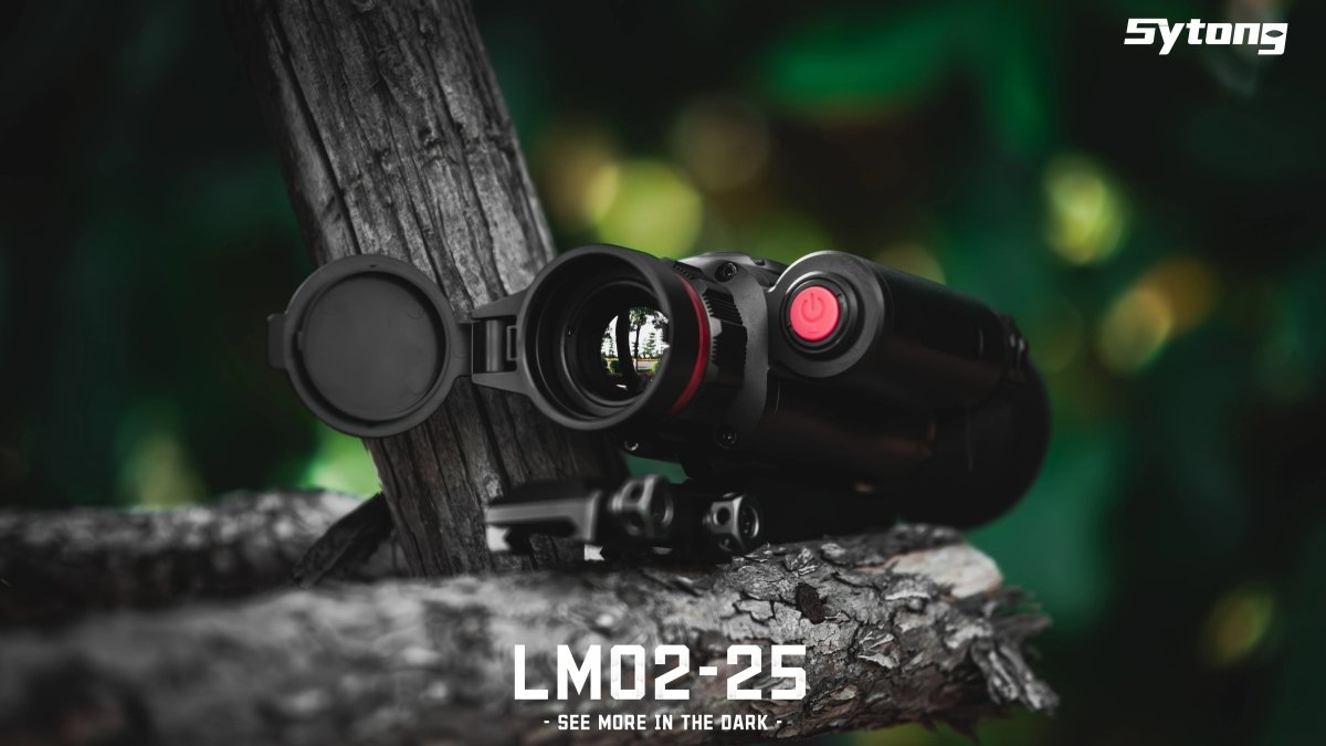 Sytong LM02 - 25LRF Thermal Imaging Scope With Laser Range Finder - True Vision Tactical - LM02-25LRF