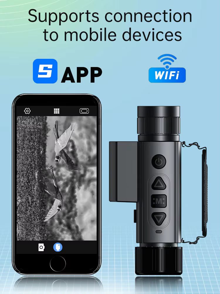 Sytong XS06 - 25LRF Handheld Thermal Monocular 640x480 with 1200m Laser Rangefinder - True Vision Tactical - XS06-25LRF