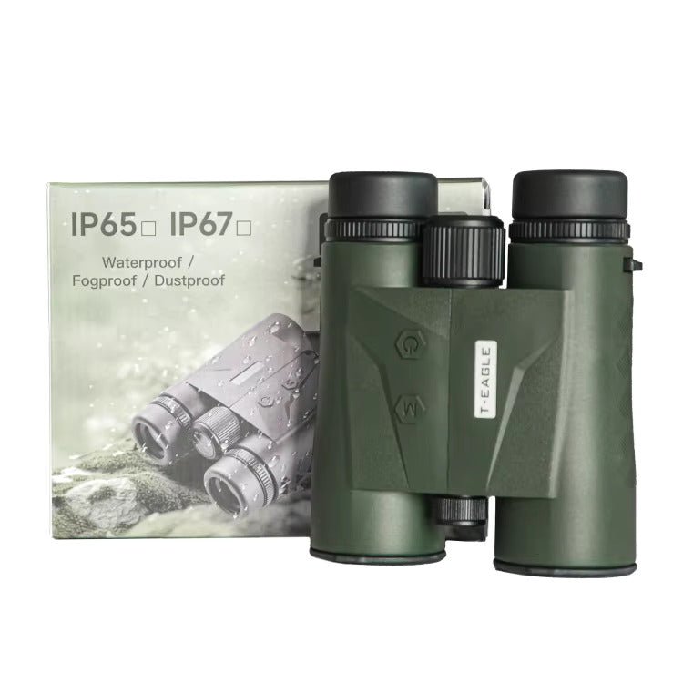 T - Eagle 10x42 Laser Rangefinder Binoculars (1500m) - True Vision Tactical - 