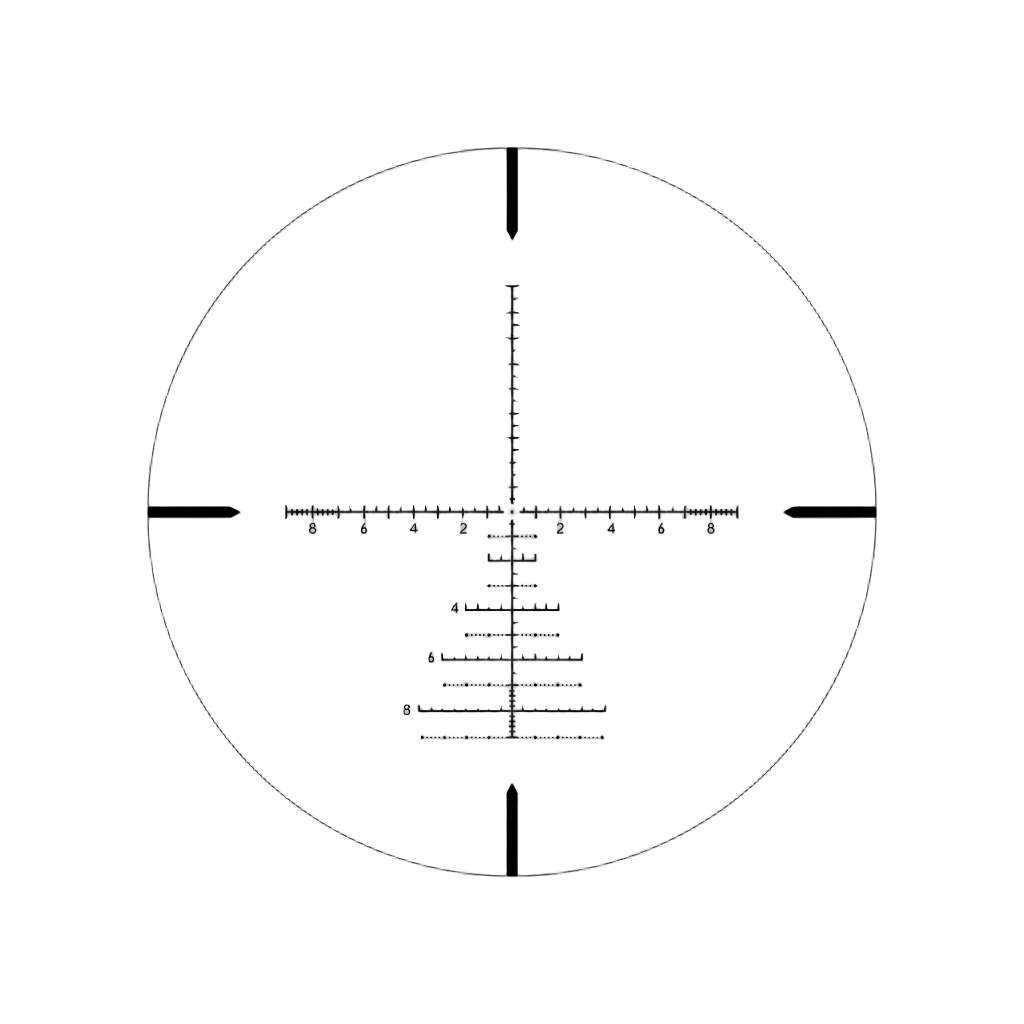 T - Eagle 3x22 Compact Prism Scope – R/G Illuminated Multi - Point Reticle - True Vision Tactical - 3x22