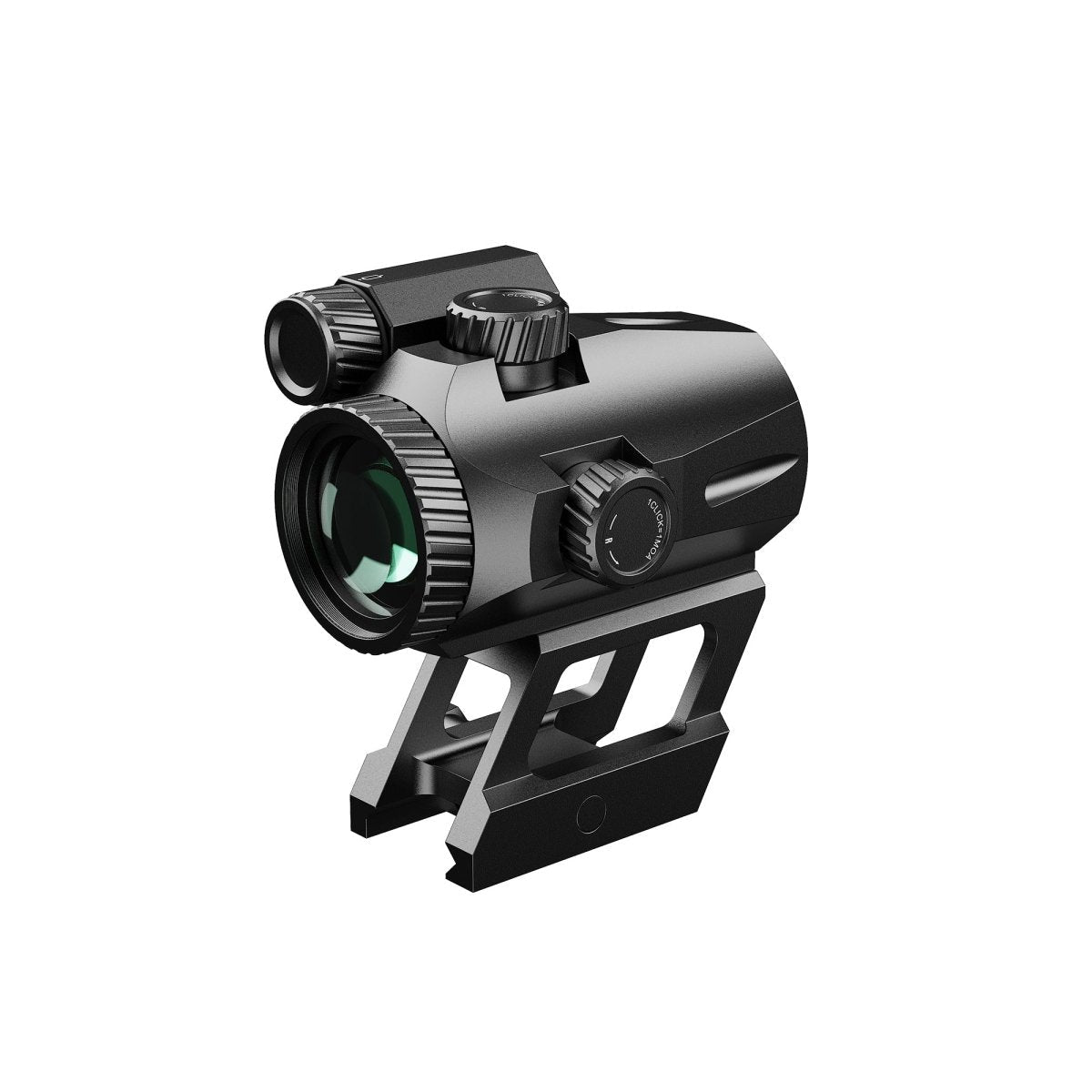 T - Eagle 3x22 Compact Prism Scope – R/G Illuminated Multi - Point Reticle - True Vision Tactical - 3x22